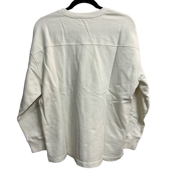 Cream Grannycore Floral Oversize Fit Sweatshirt - Picture 2 of 8